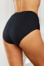 Женские трусы HoneyFormat 3959 большие размеры, высокая талия черный