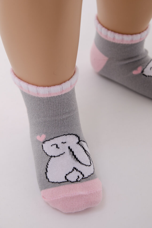 Детские носки Зайка