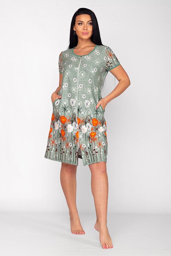 Халат Амалия зелень К-367