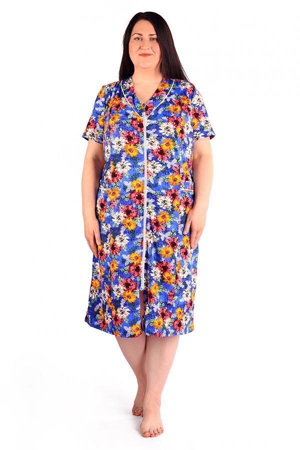 Халат Фаина василек К-307/2