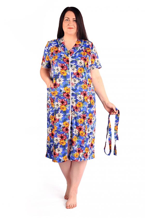 Халат Фаина василек К-307/2