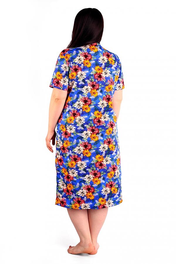 Халат Фаина василек К-307/2