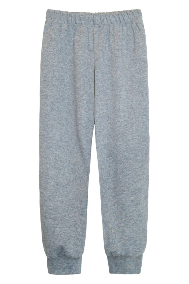 Пижама с брюками для девочки 91192 фуксия/серый меланж