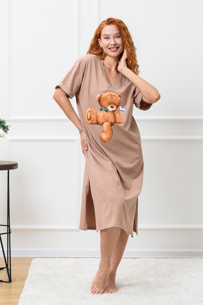 Платье женское 8381 капучино