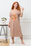 Платье женское 8381 капучино