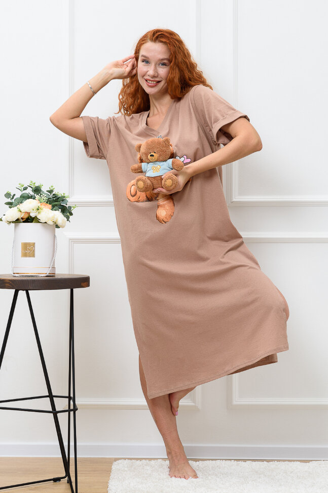 Платье женское 8381 капучино