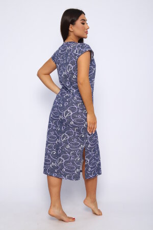 Платье женское 015 синий