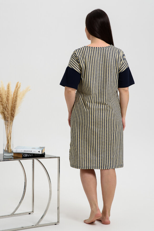 Платье женское 8479 узкая полоса