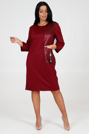 Платье женское 31794 бордо