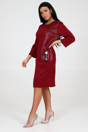 Платье женское 31794 бордо