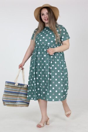 Платье Люция зеленый ПГ-115