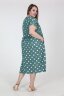 Платье Люция зеленый ПГ-115