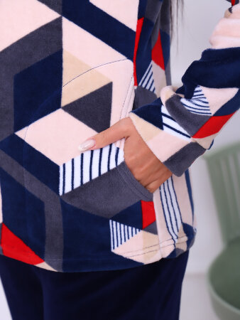 Форсаж ромбы красные толстовка