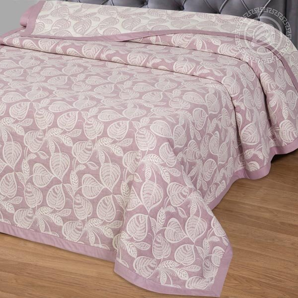 Покрывало Ника сиреневая, жаккард