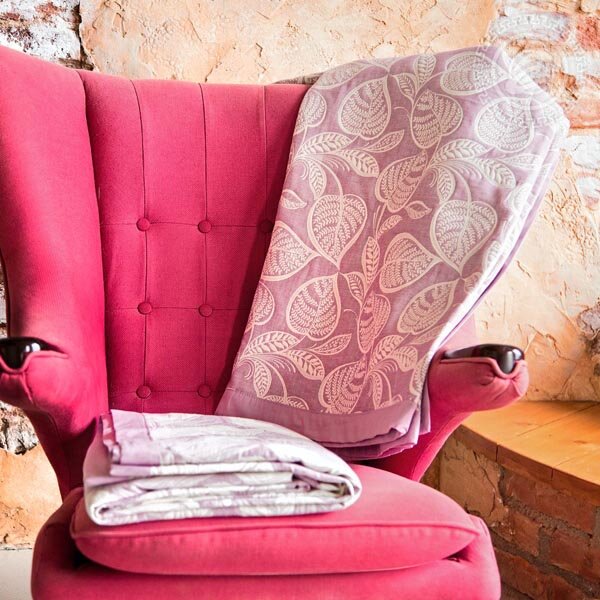 Покрывало Ника сиреневая, жаккард