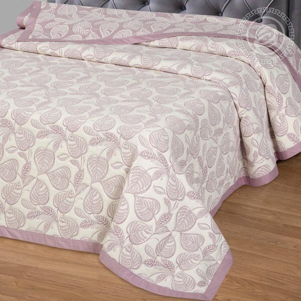 Покрывало Ника сиреневая, жаккард