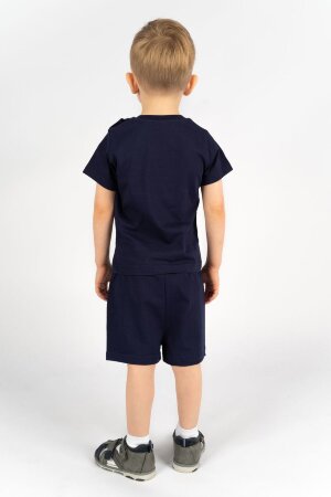 Футболка для мальчика 52278 темно-синий