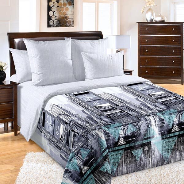 Таймс-сквер постельное белье перкаль