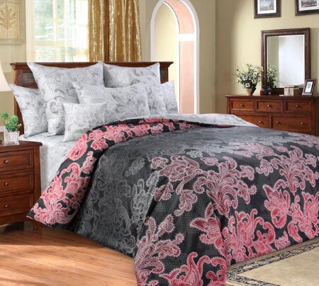 Цвет ночи постельное белье сатин