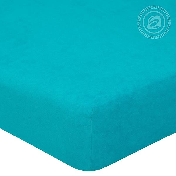 Простыня на резинке Незабудка, махра