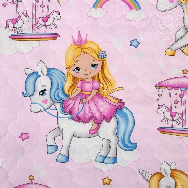 Покрывало стеганое Златовласка, бязь