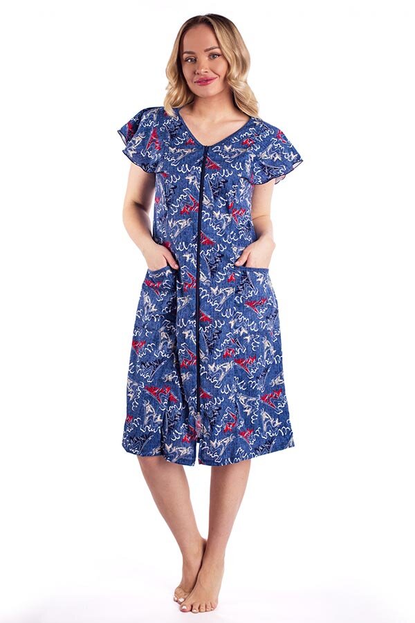 Халат Модница джинса К-4