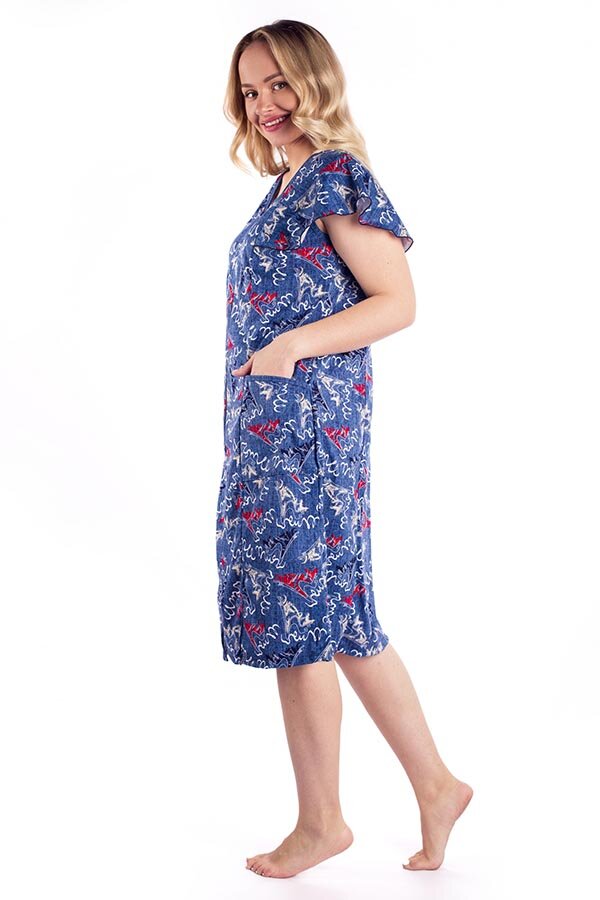 Халат Модница джинса К-4