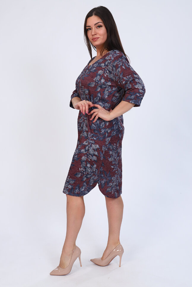 Платье женское Блюз цветы