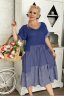 Платье женское 7223 синий