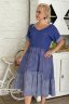 Платье женское 7223 синий