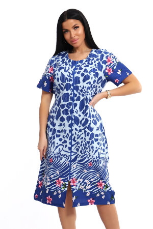 Халат Женский ЕХЛ-1050 синий