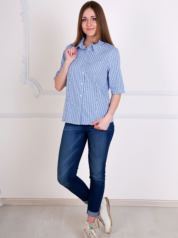 Рубашка женская Молодежная 1804