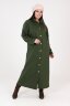 Платье Нева зеленый футер ПЛГ-05
