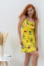 Женская ночная сорочка 8437 желтый