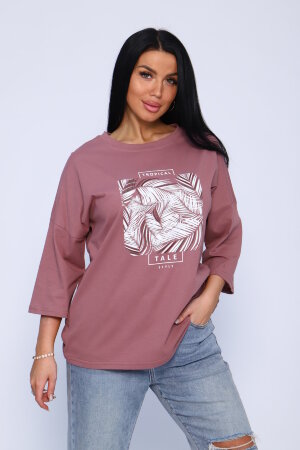 Женская туника 00006 лиловый