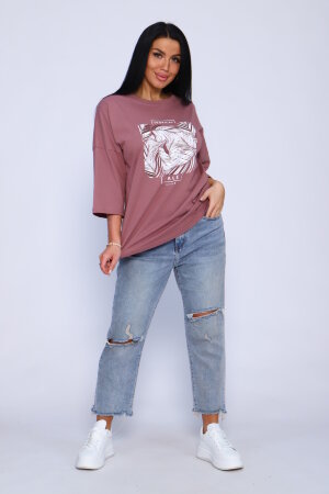 Женская туника 00006 лиловый