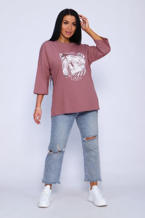 Женская туника 00006 лиловый