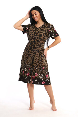 Халат Женский ЕХЛ-1050 коричневый