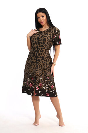 Халат Женский ЕХЛ-1050 коричневый