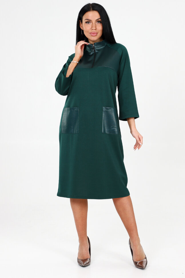 Платье женское 31797 зеленый