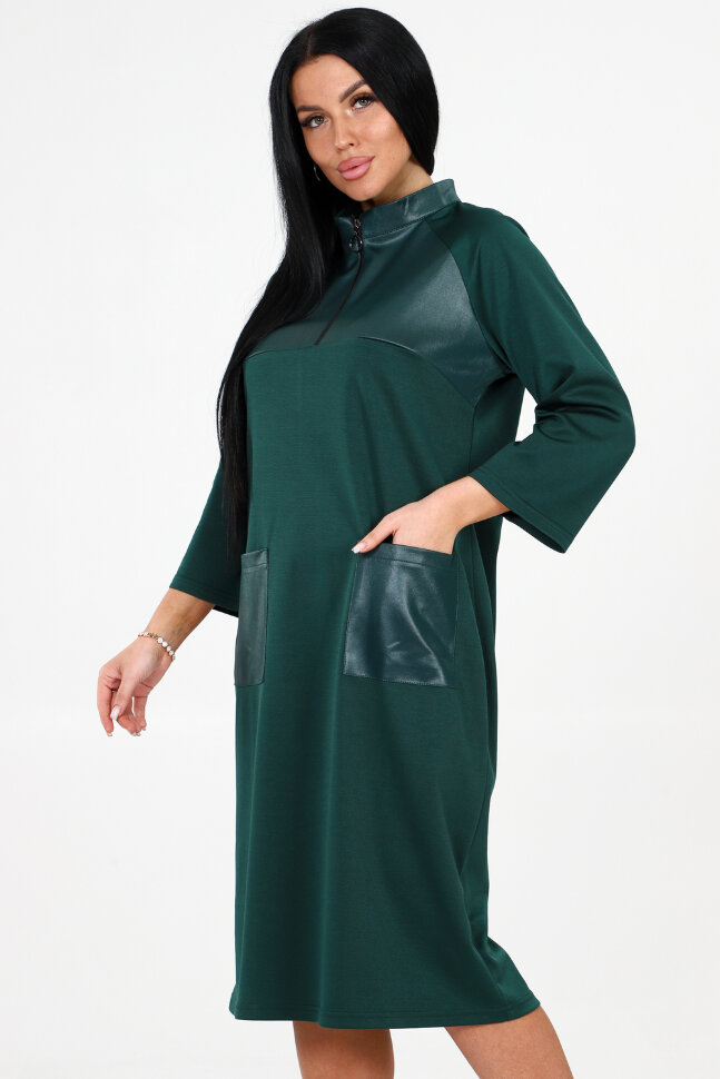 Платье женское 31797 зеленый