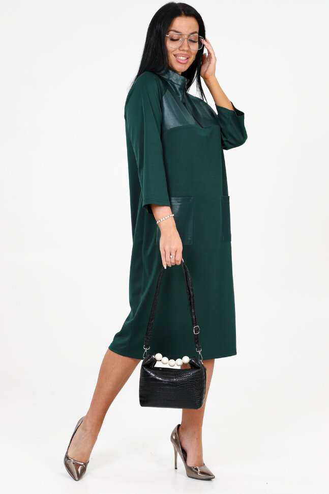 Платье женское 31797 зеленый