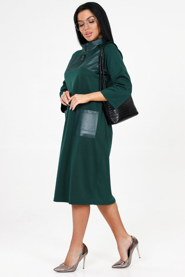 Платье женское 31797 зеленый