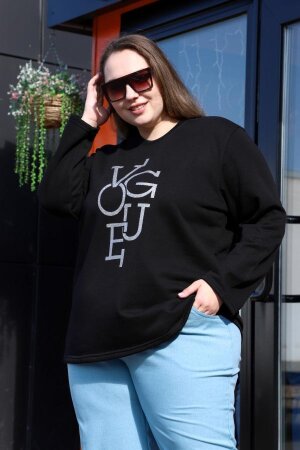 Свитшот Слайд черный КГЖ-03