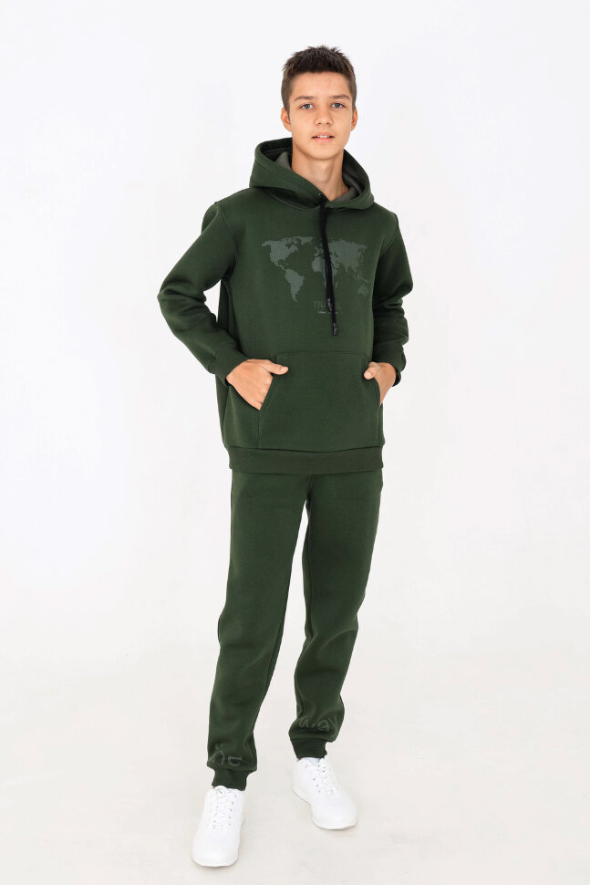 Костюм с брюками для мальчика 1571 хаки
