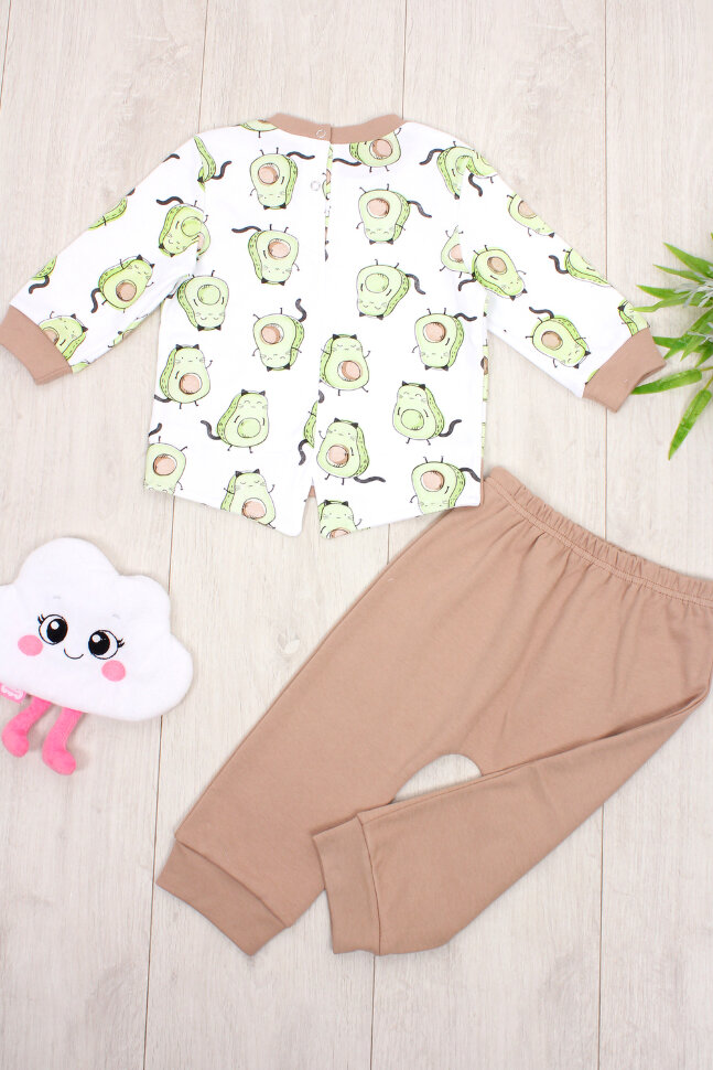 Детский костюм с брюками арт. КС авокадо
