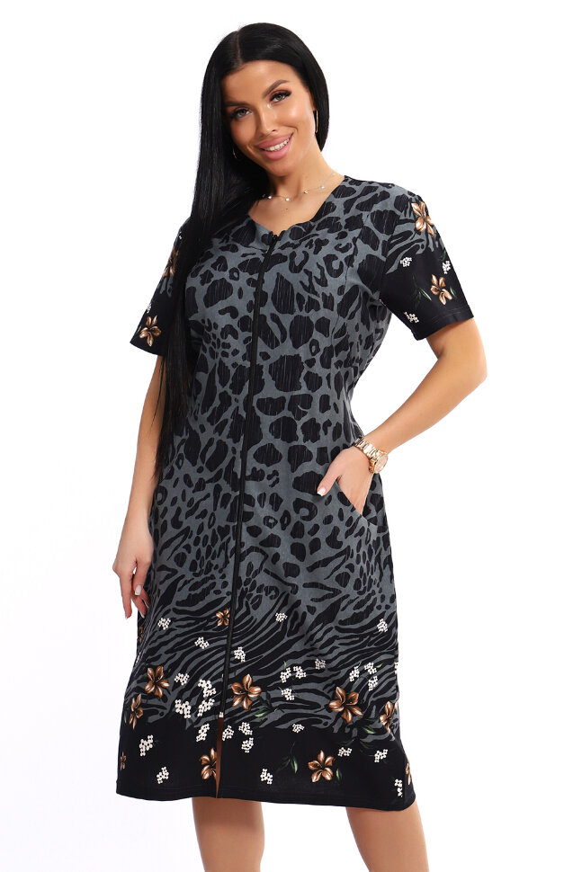 Халат Женский ЕХЛ-1050 антрацит