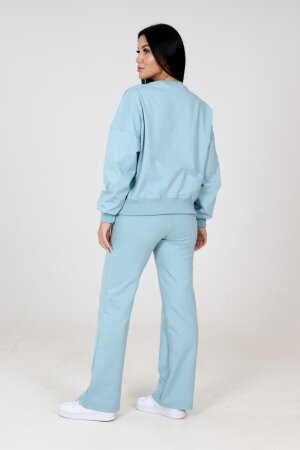 Костюм Аллен голубой футер КГ-945-2