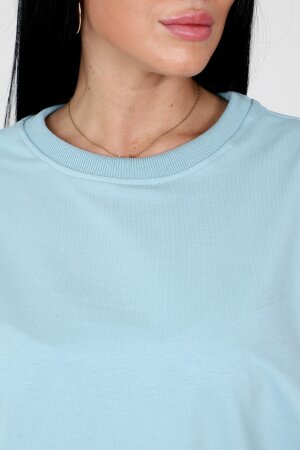 Костюм Аллен голубой футер КГ-945-2