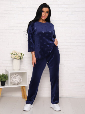 Комильфо синий костюм